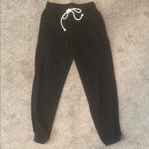 Target Wild Fable Black Jogger Pants with White Drawstring